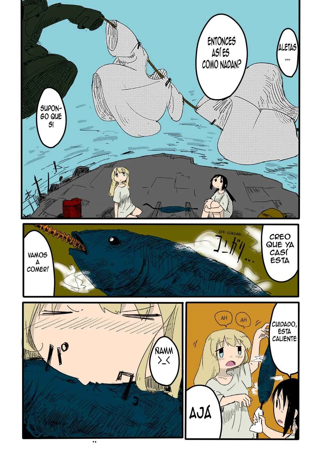 Shoujo Shuumatsu Ryoukou Capítulo 4: (Full color) Diario - Page 14