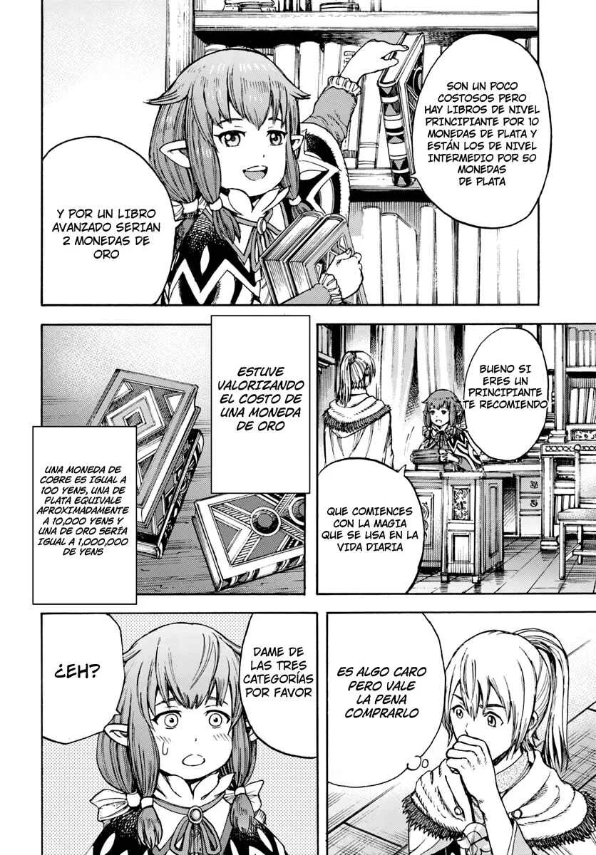 Shoukan Sareta Kenja wa Isekai wo Yuku ~Saikyou na no wa Fuyou Zaiko no Aitemu deshita~ Capítulo 3: Objetivo: El nivel 100 - Page 11