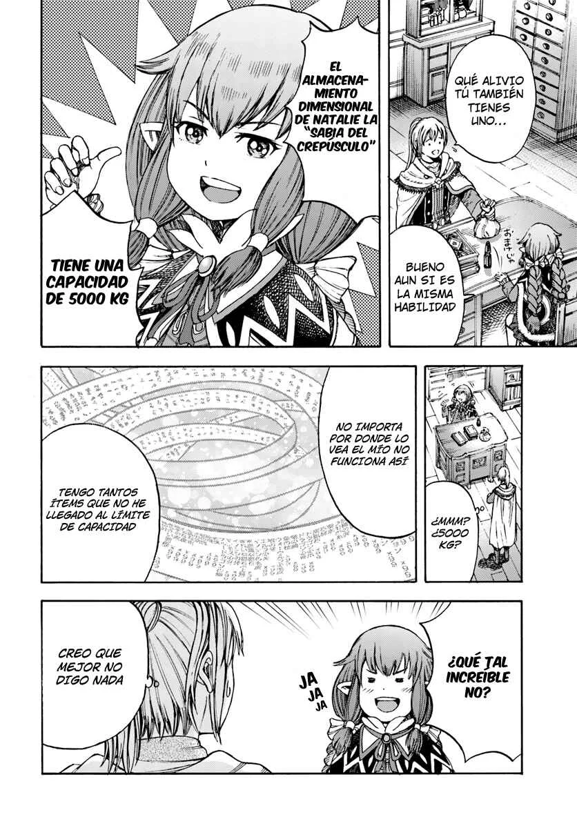 Shoukan Sareta Kenja wa Isekai wo Yuku ~Saikyou na no wa Fuyou Zaiko no Aitemu deshita~ Capítulo 3: Objetivo: El nivel 100 - Page 13