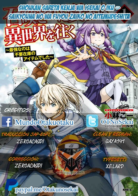 Shoukan Sareta Kenja wa Isekai wo Yuku ~Saikyou na no wa Fuyou Zaiko no Aitemu deshita~ Capítulo 4: Nueva Residencia - Page 1