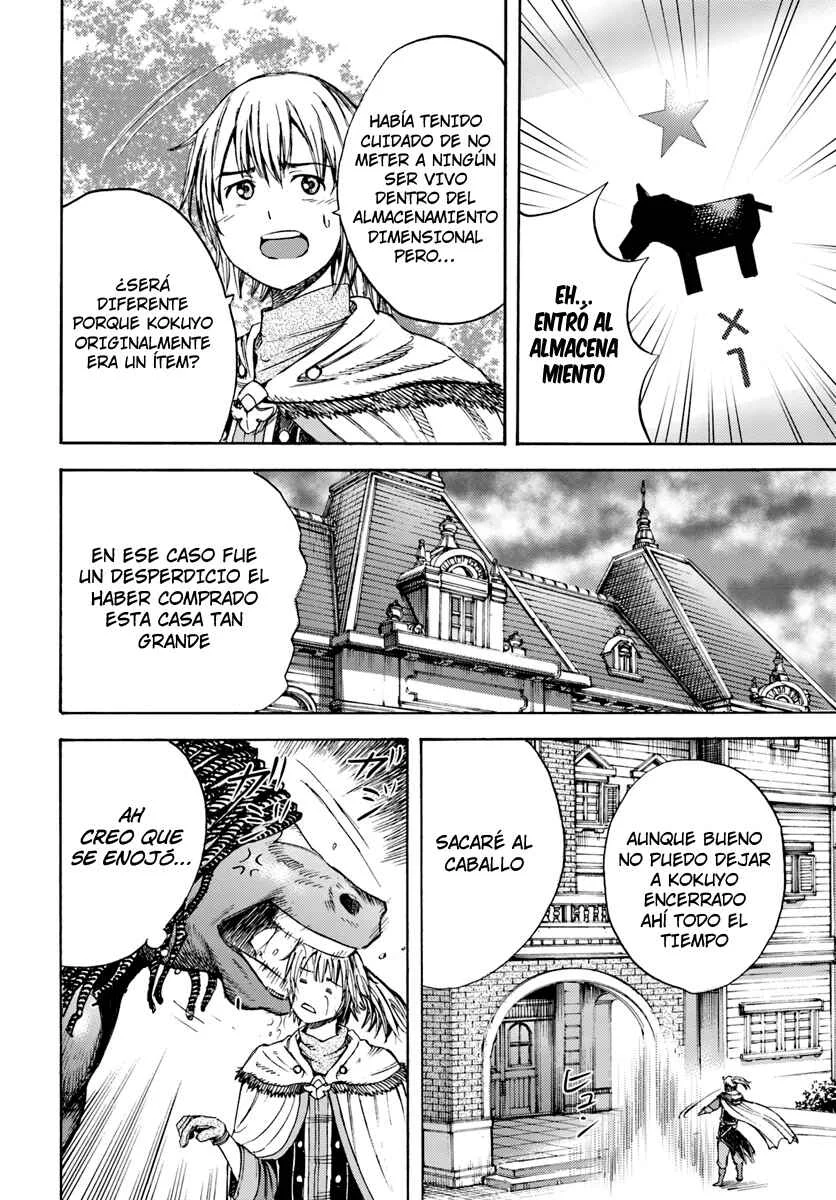 Shoukan Sareta Kenja wa Isekai wo Yuku ~Saikyou na no wa Fuyou Zaiko no Aitemu deshita~ Capítulo 4: Nueva Residencia - Page 22