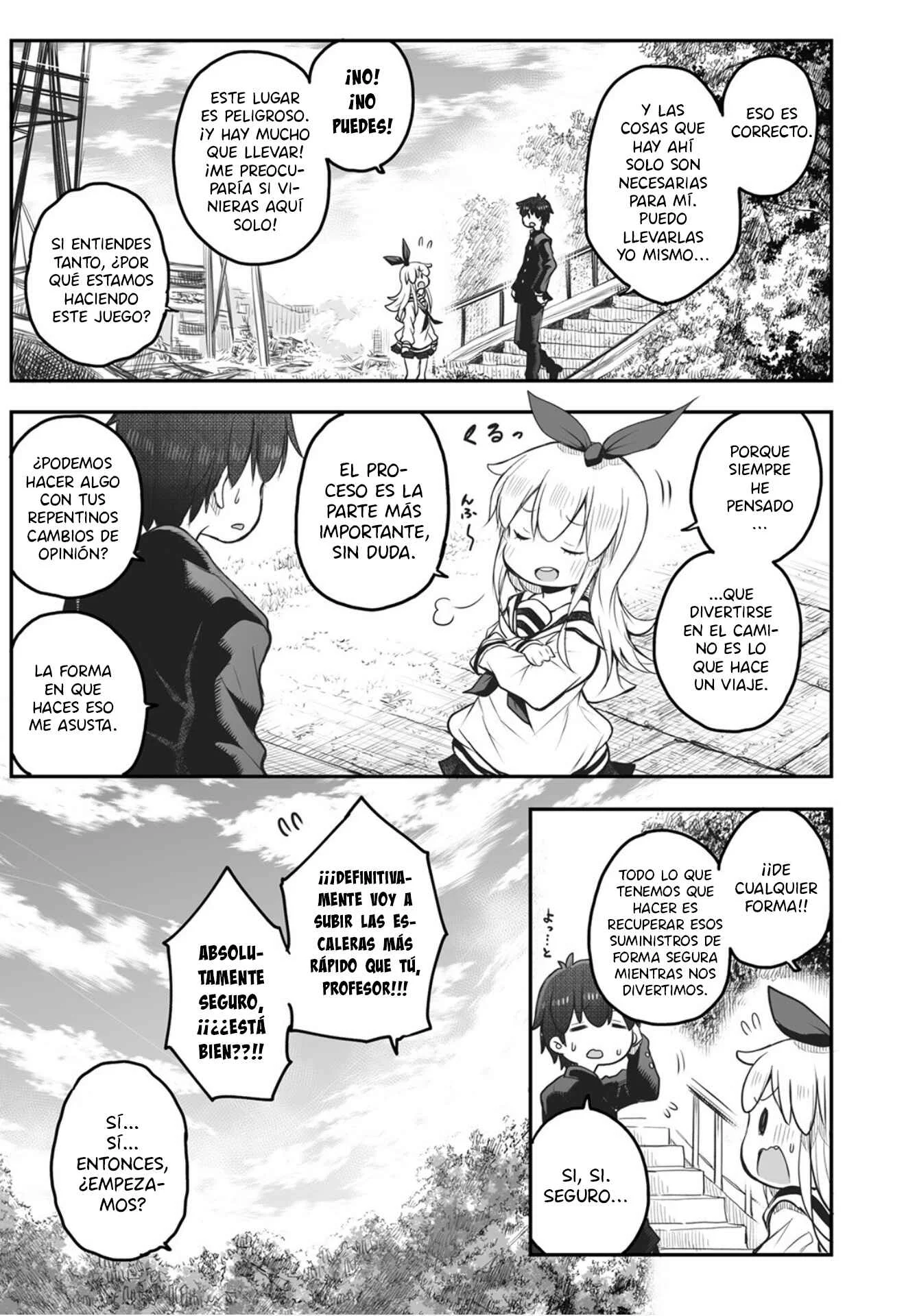 Shuumatsu no Kohinata-san Capítulo 2: Escaleras - Page 7