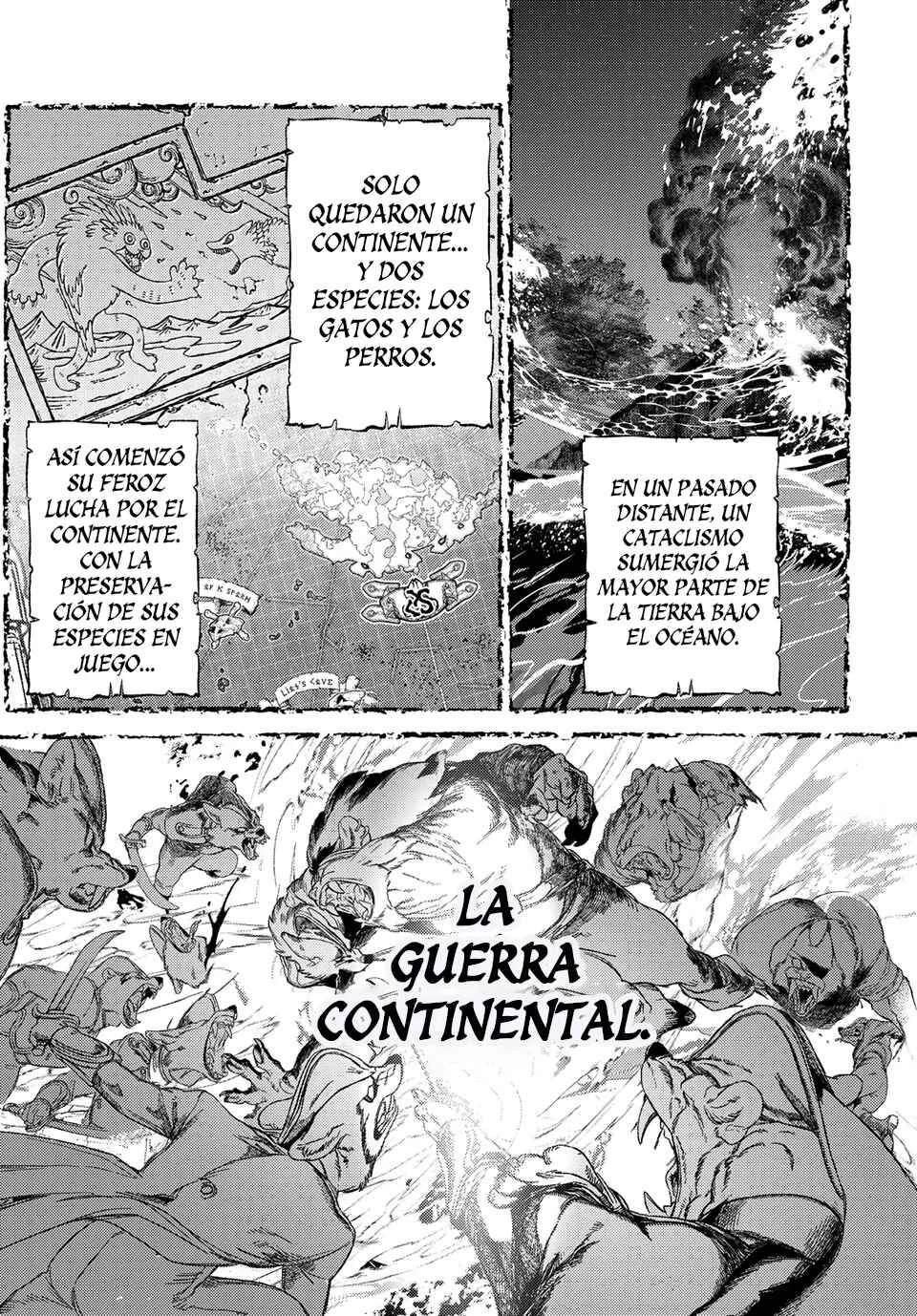 Si Land Capítulo 1: Un Mundo de Perros y Gatos - Page 1