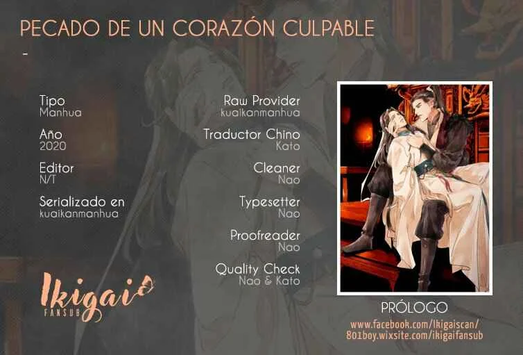 Sinful Heart Capítulo 0: Prólogo - Page 1