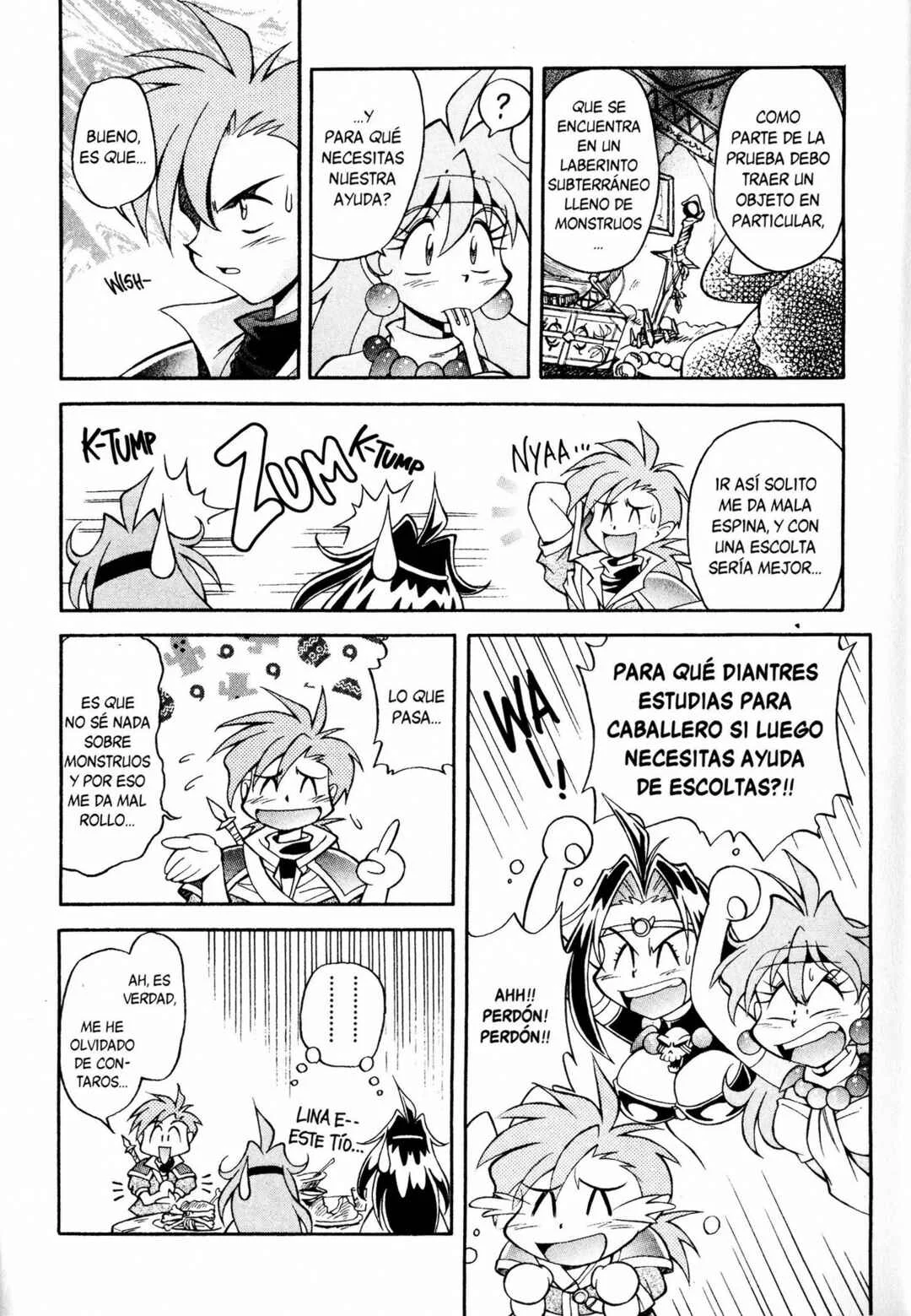 Slayers Special Capítulo 1: Las reglas son inútiles! Ánimo gran espadachín!! - Page 18