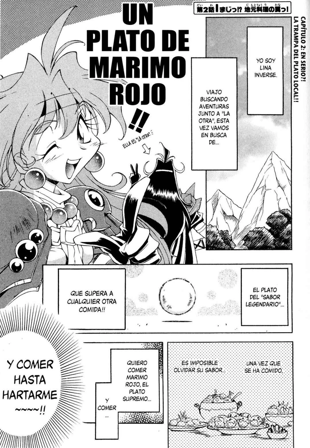 Slayers Special Capítulo 2: En serio?! La trampa del plato local!! - Page 1