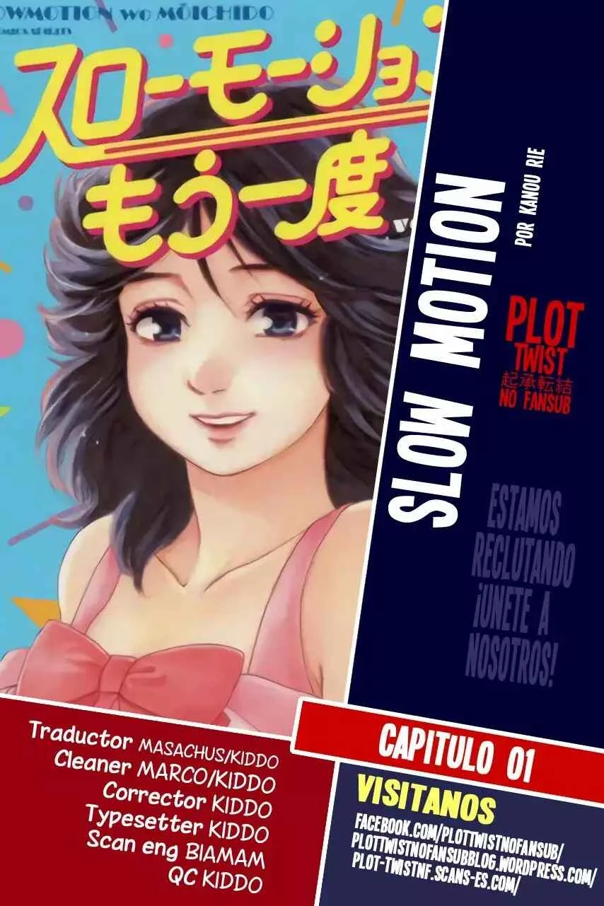 Slow Motion wo Mou Ichido Capítulo 1 - Page 1