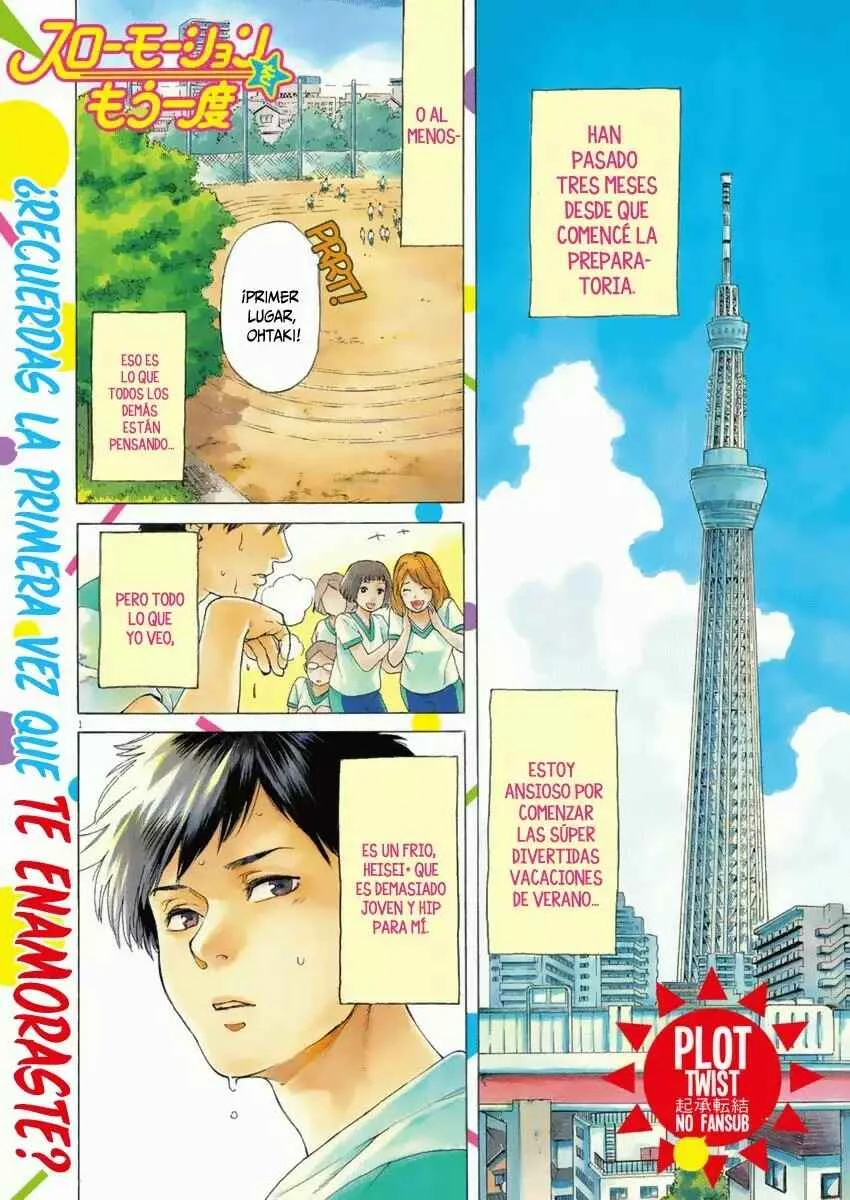 Slow Motion wo Mou Ichido Capítulo 1 - Page 4