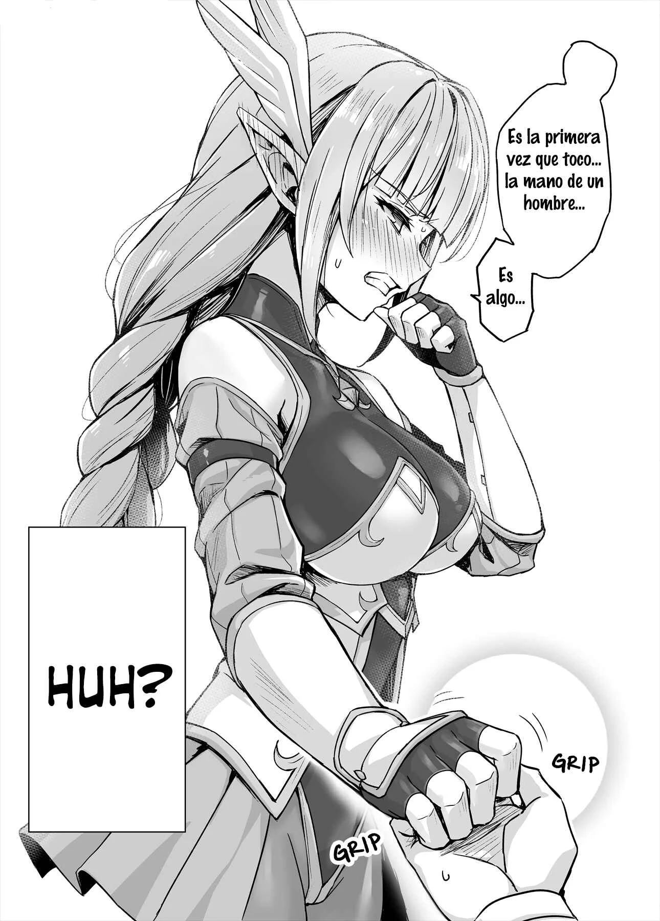 Soku Ochi Urenokori Onna Kishi Elf-san Capítulo 1 - Page 4