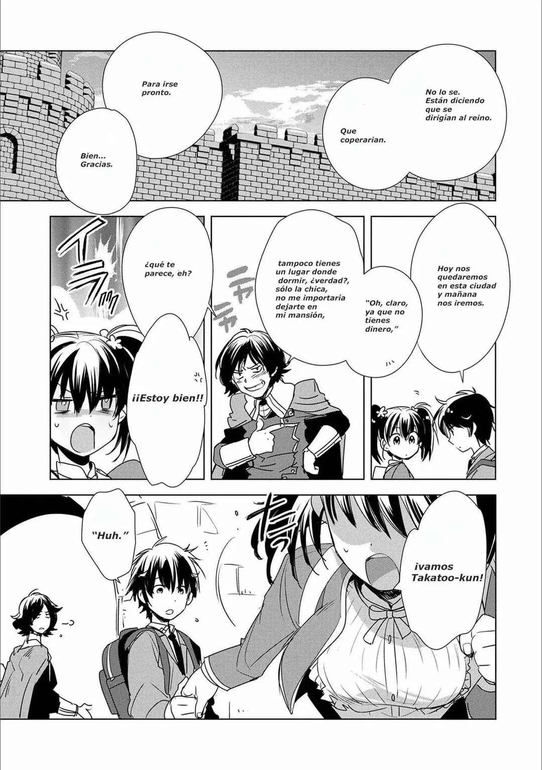 Sokushi Cheat ga Saikyou Sugite, Isekai no Yatsura ga Marude Aite ni Naranai ndesu ga. -ΑΩ- Capítulo 3: Todos ellos son japoneses - Page 5
