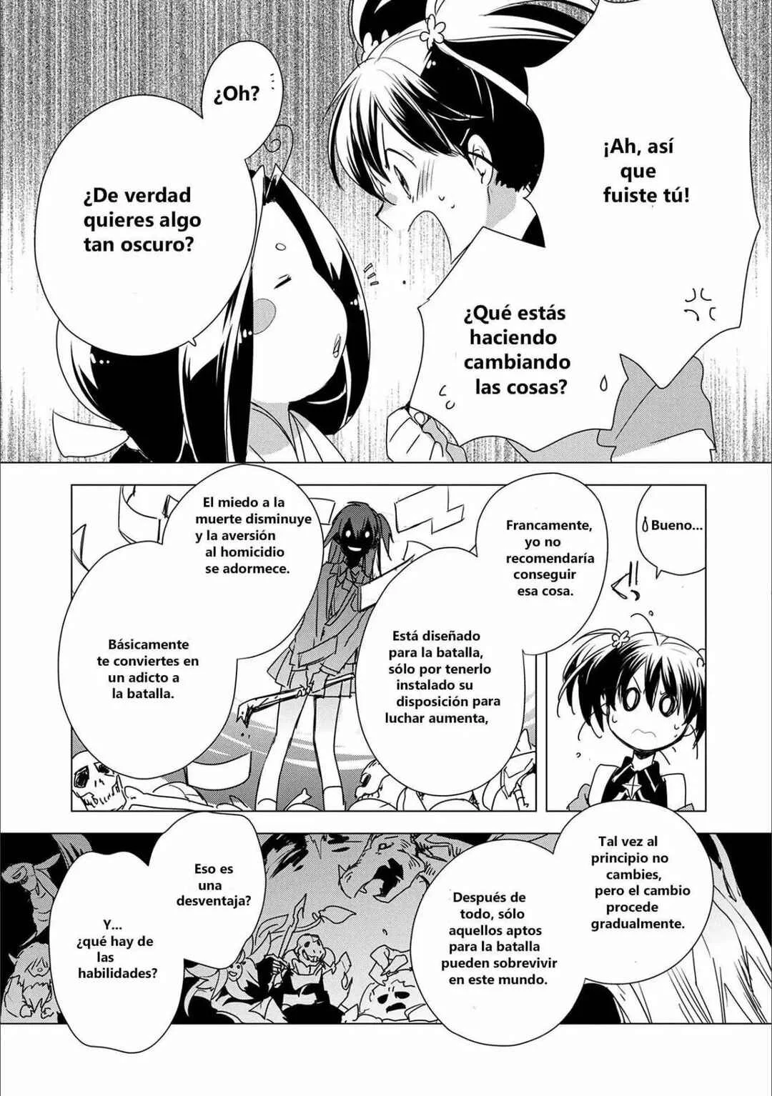 Sokushi Cheat ga Saikyou Sugite, Isekai no Yatsura ga Marude Aite ni Naranai ndesu ga. -ΑΩ- Capítulo 4: Mi espíritu guardián es el más fuerte, el otro mundo es pan comido - Page 22