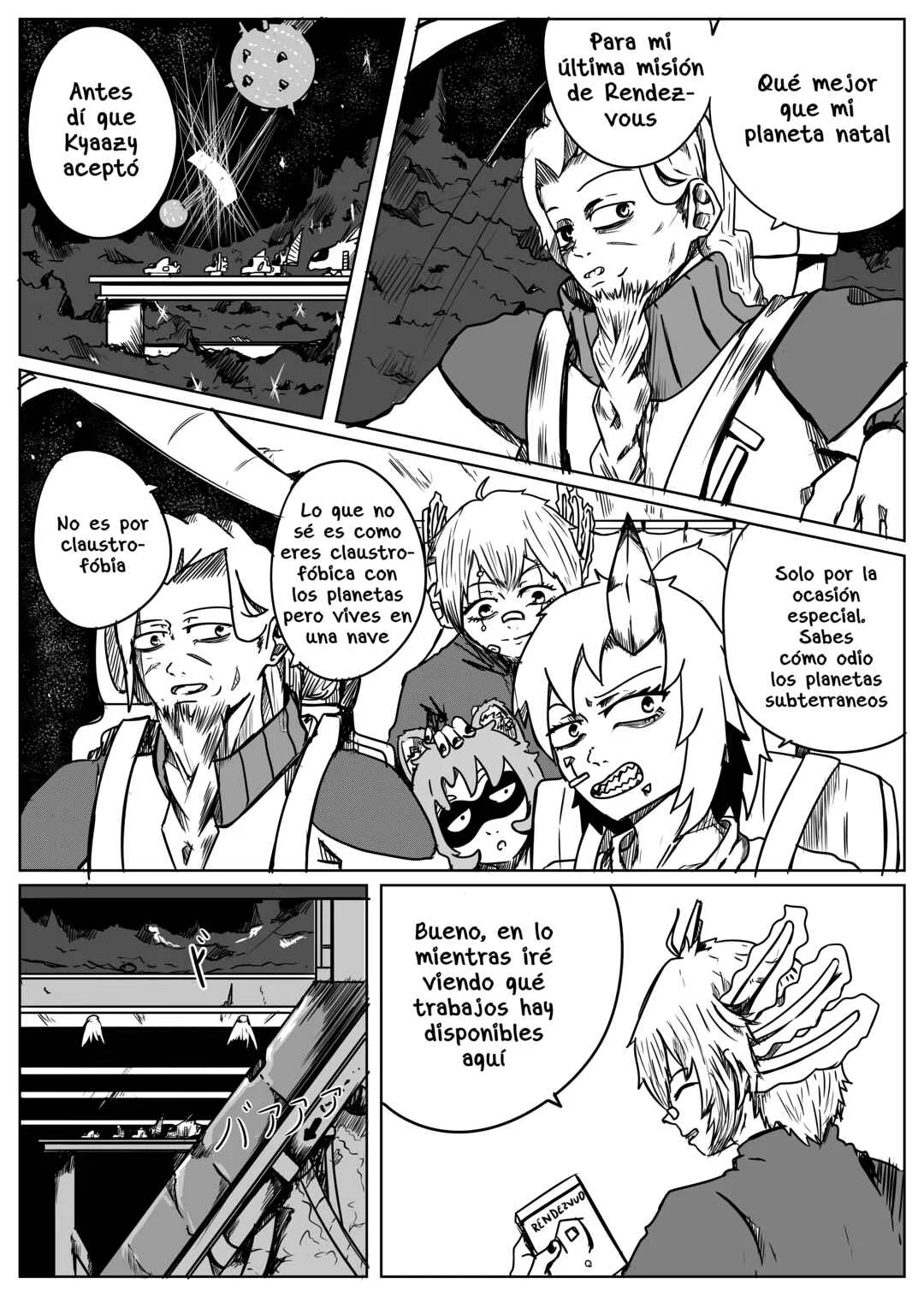 Space Juggernaut Capítulo 1: Amaranthine I - Page 7