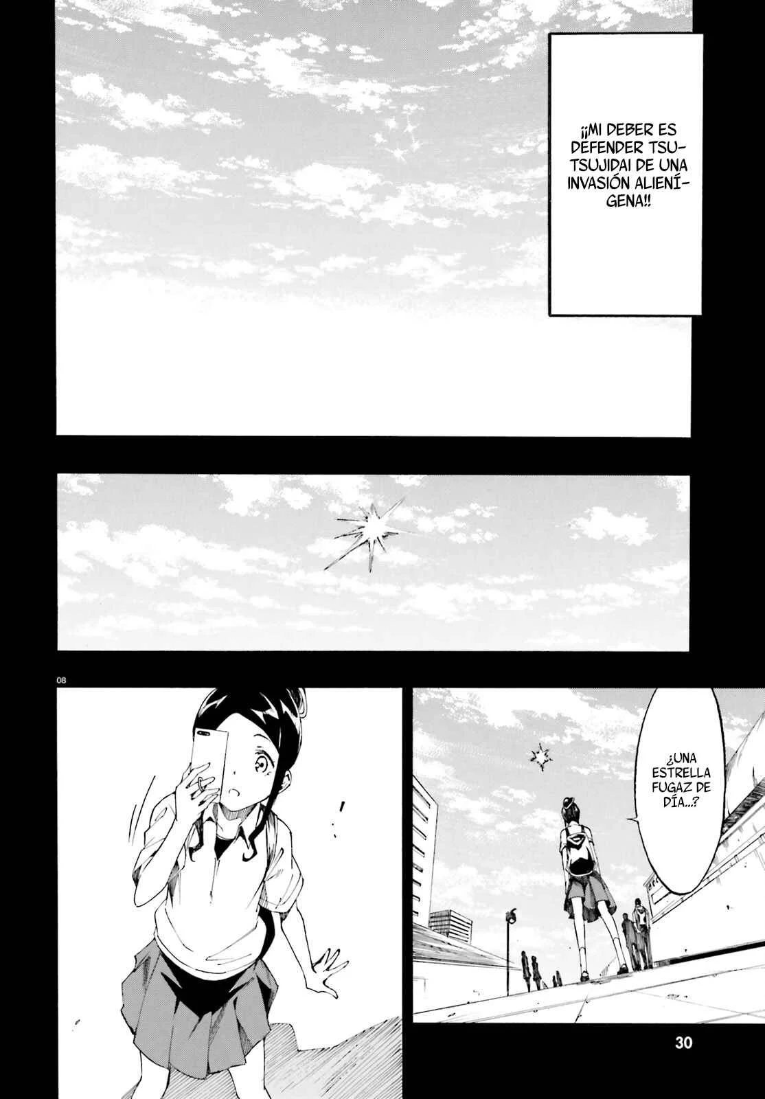 SSSS.GRIDMAN: Princess & Samurai Capítulo 1: Hime y Samurai - Page 8