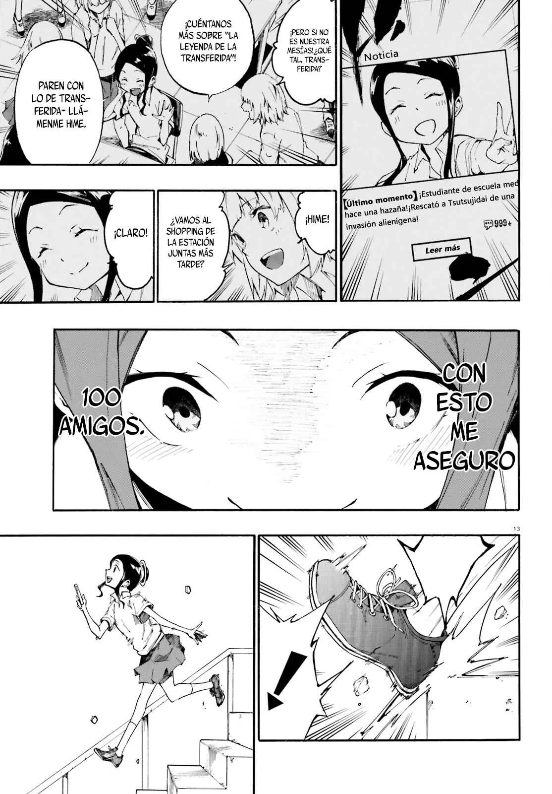 SSSS.GRIDMAN: Princess & Samurai Capítulo 1: Hime y Samurai - Page 13