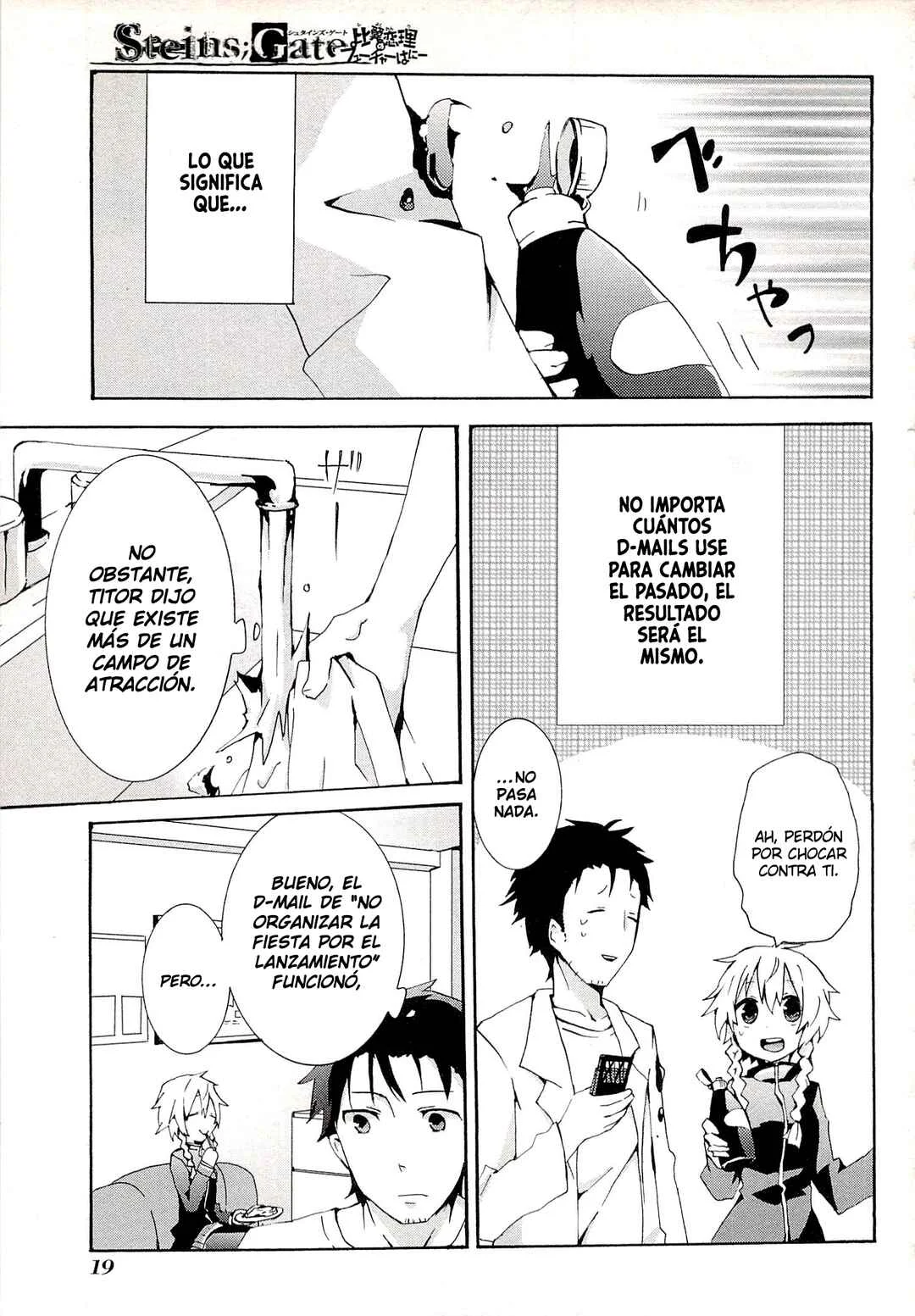 Steins;Gate - Loving Vows of the Future Honey Capítulo 1 - Page 21