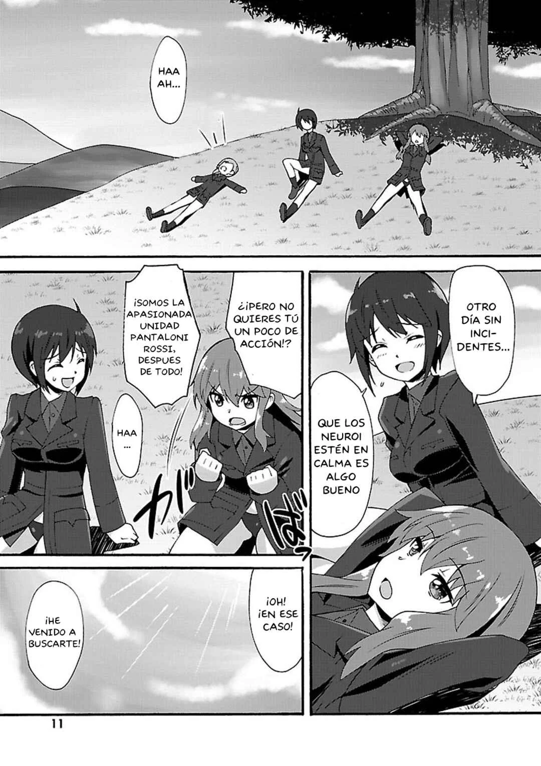 Strike Witches: Crimson Witches Capítulo 1: Llamado a las Armas - Page 11