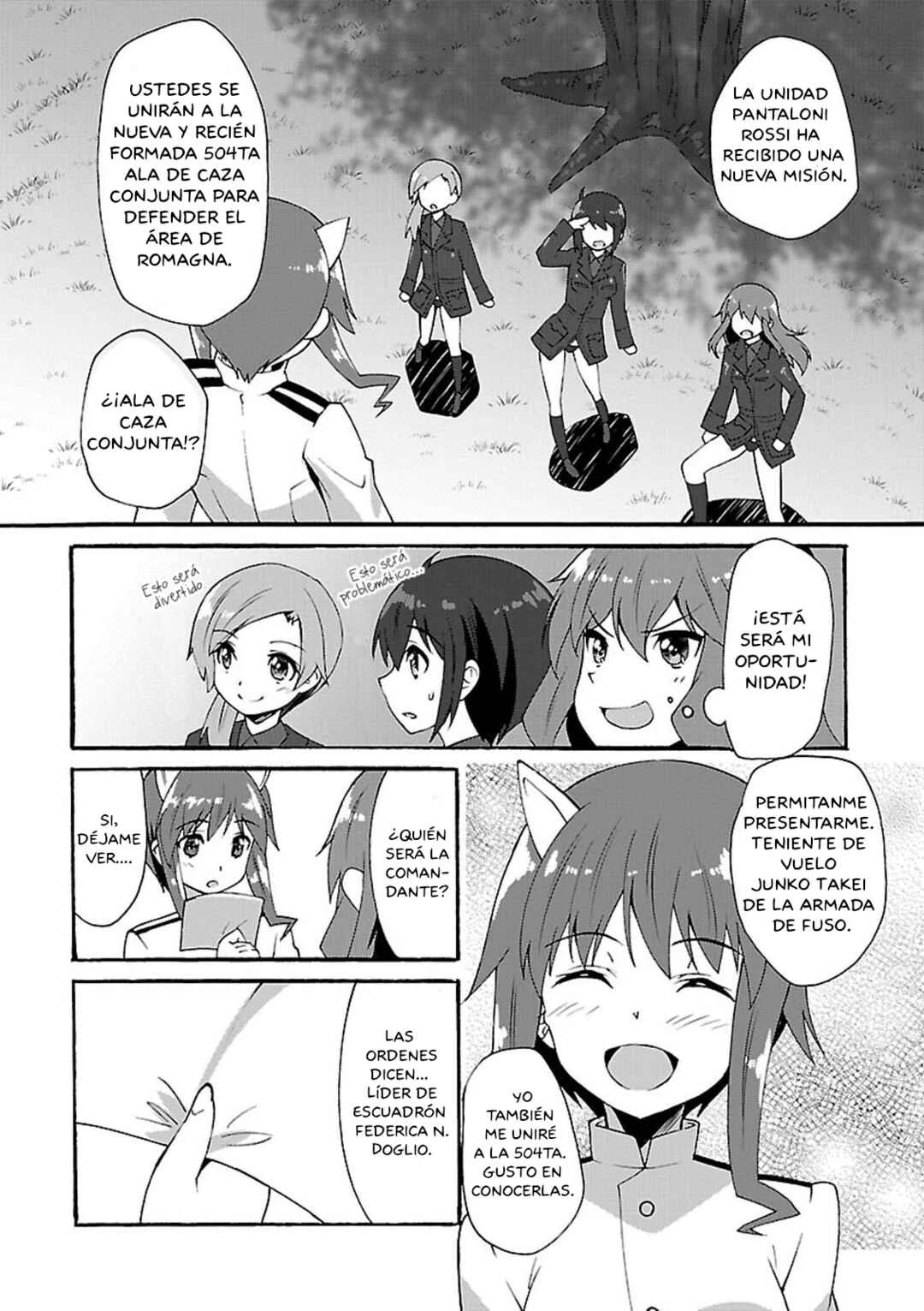 Strike Witches: Crimson Witches Capítulo 1: Llamado a las Armas - Page 14