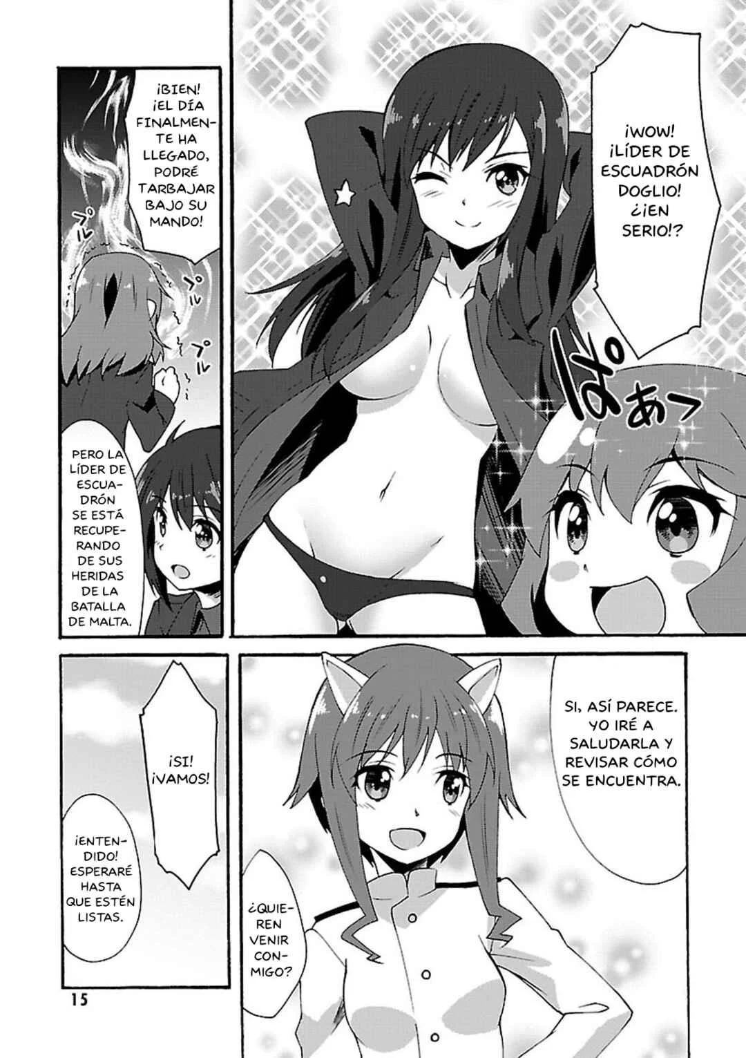 Strike Witches: Crimson Witches Capítulo 1: Llamado a las Armas - Page 15