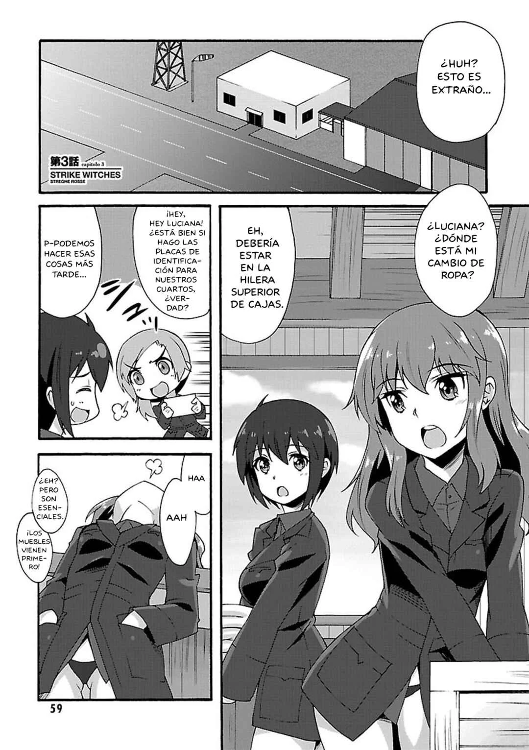 Strike Witches: Crimson Witches Capítulo 3: Don (Segunda parte) - Page 1