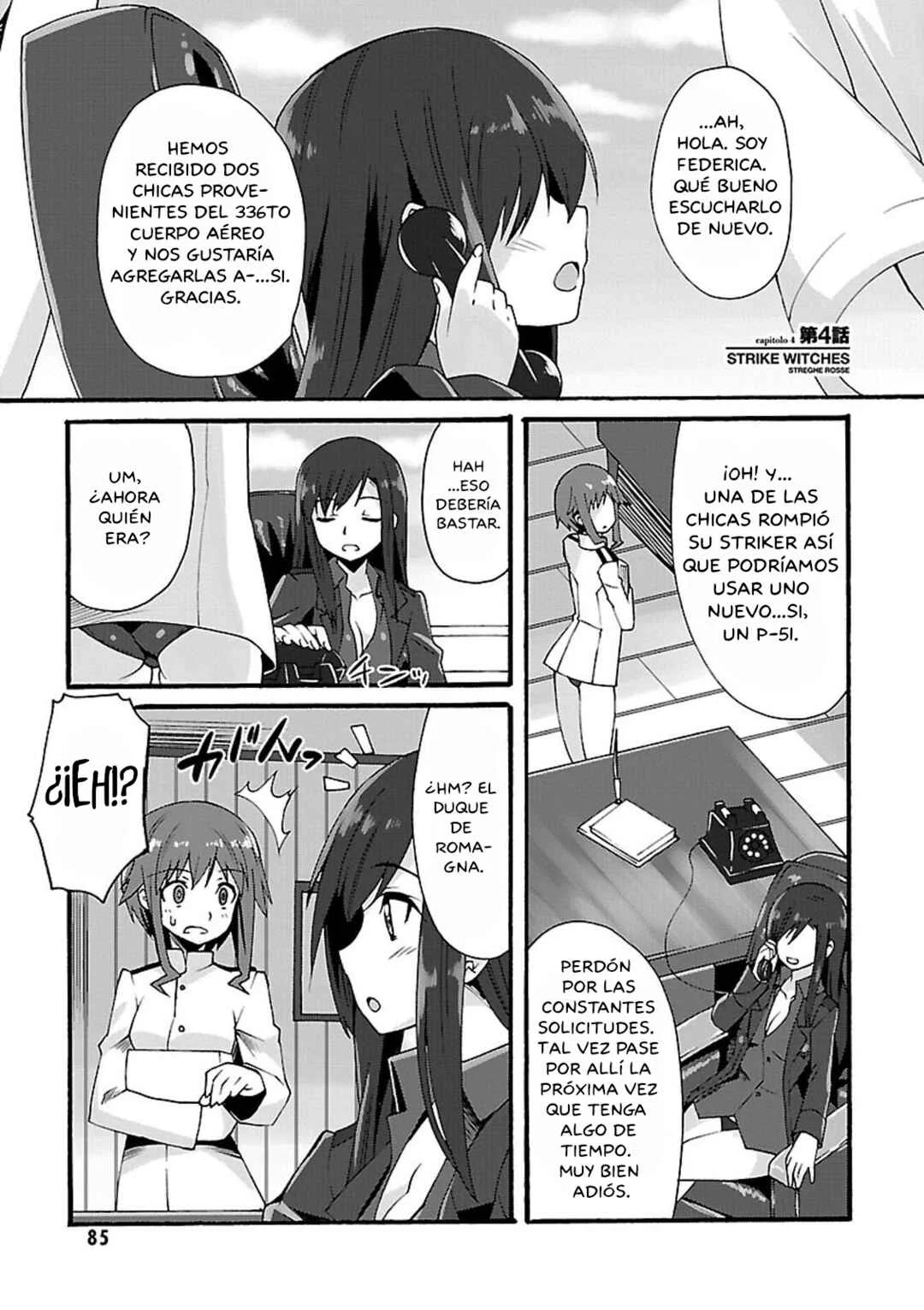 Strike Witches: Crimson Witches Capítulo 4: Don (Ultima parte) - Page 1