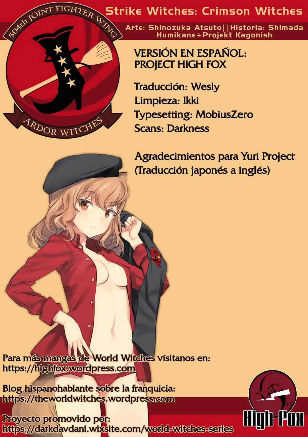 Strike Witches: Crimson Witches Capítulo 4: Don (Ultima parte) - Page 23