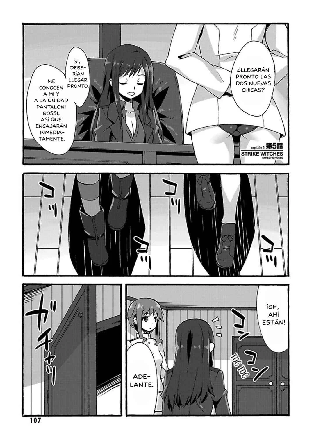 Strike Witches: Crimson Witches Capítulo 5: Dos Puestos Más Ocupados (Primera parte) - Page 1