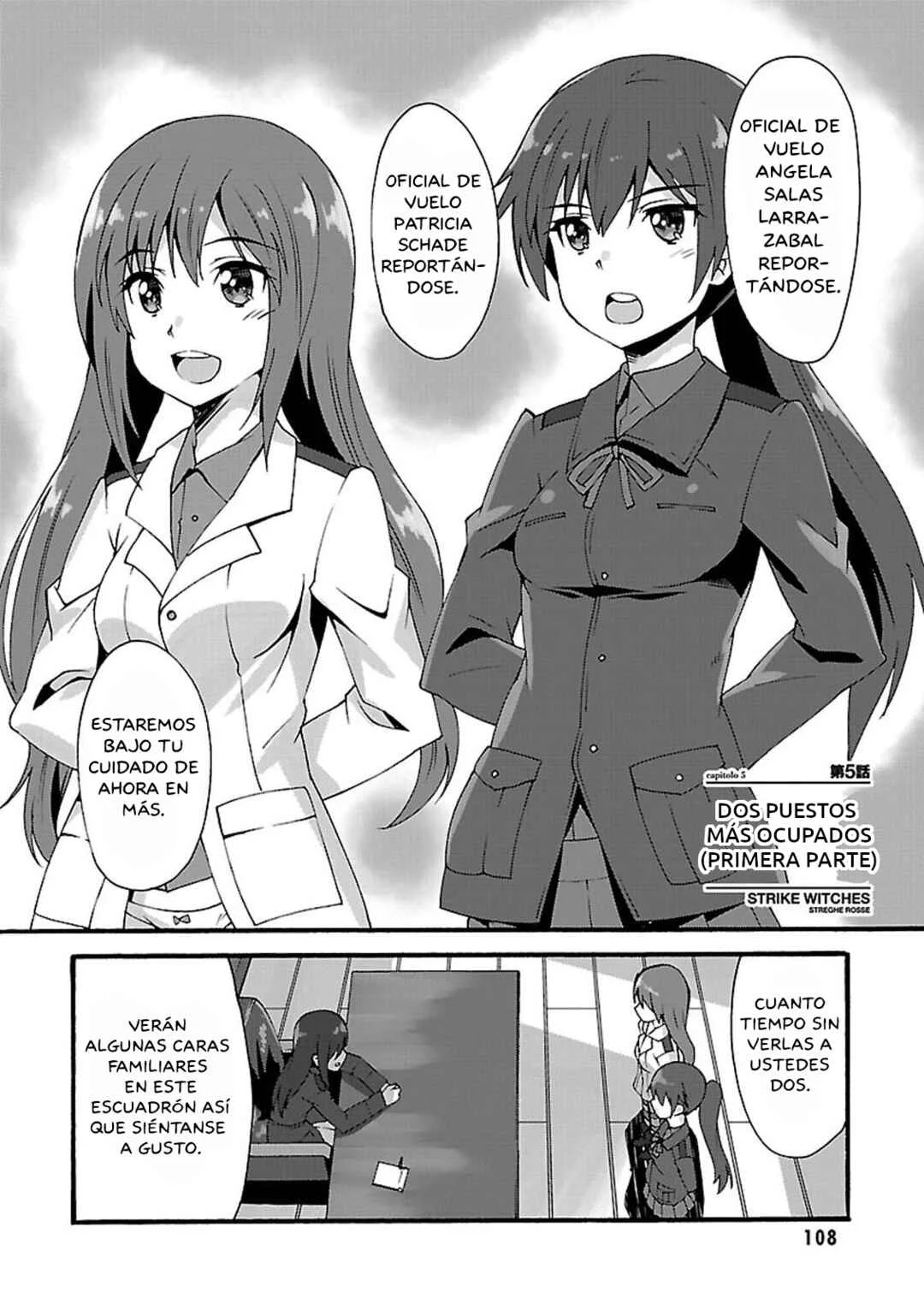 Strike Witches: Crimson Witches Capítulo 5: Dos Puestos Más Ocupados (Primera parte) - Page 2