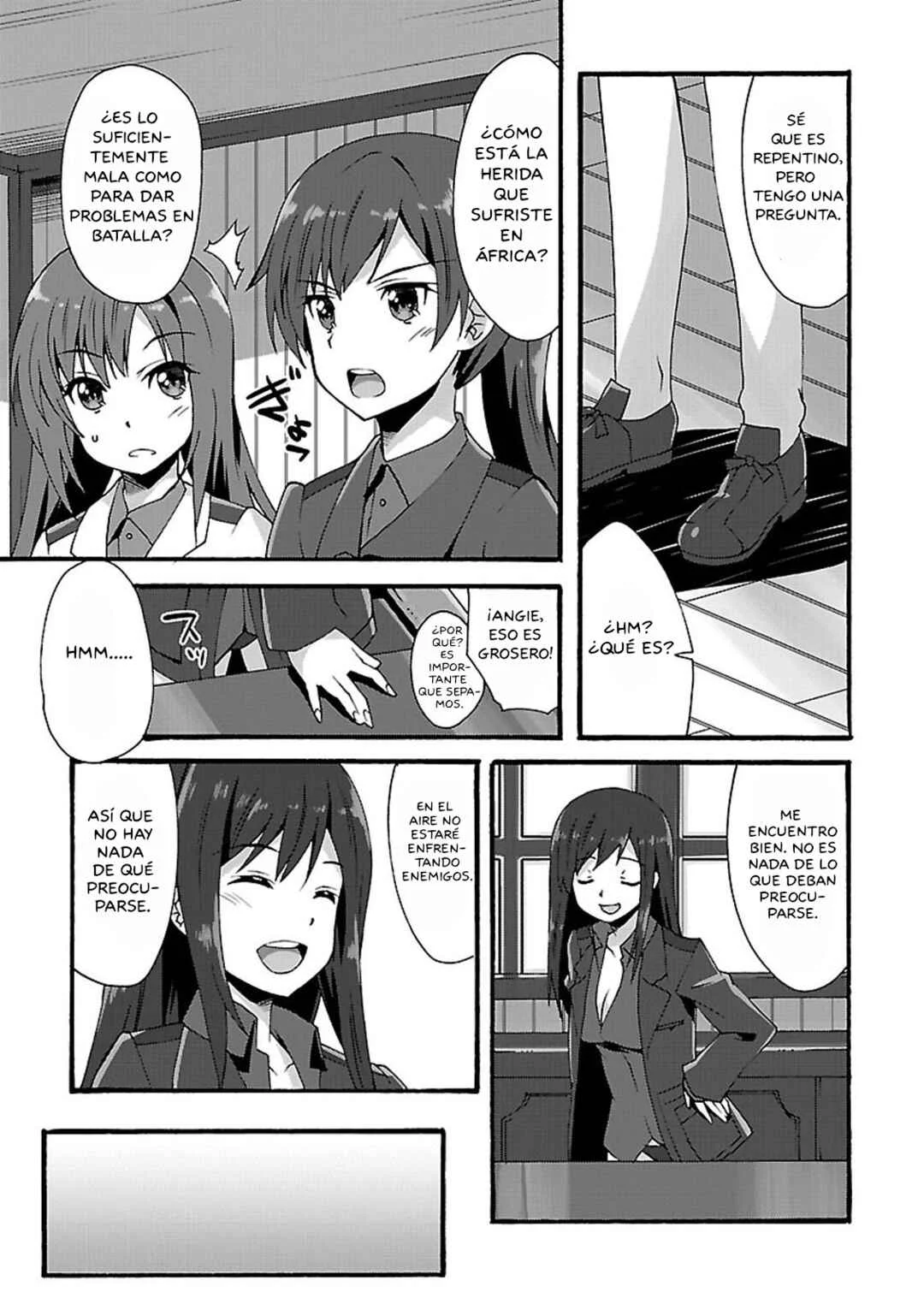 Strike Witches: Crimson Witches Capítulo 5: Dos Puestos Más Ocupados (Primera parte) - Page 3