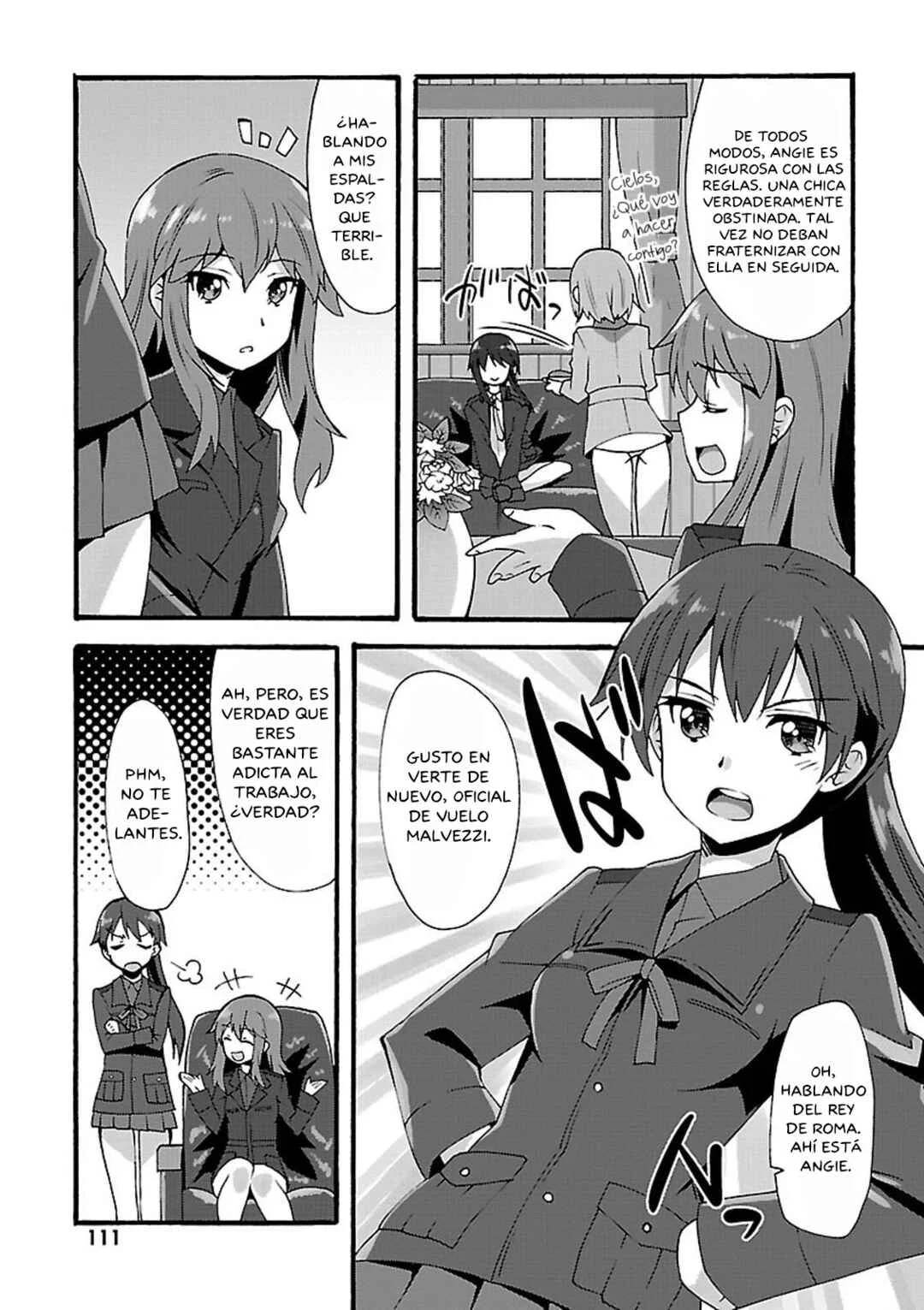 Strike Witches: Crimson Witches Capítulo 5: Dos Puestos Más Ocupados (Primera parte) - Page 5