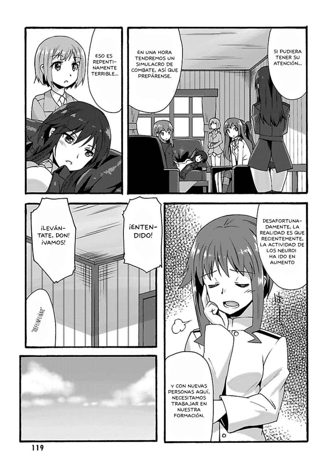 Strike Witches: Crimson Witches Capítulo 5: Dos Puestos Más Ocupados (Primera parte) - Page 13