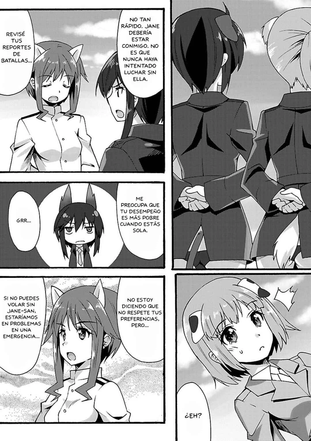 Strike Witches: Crimson Witches Capítulo 5: Dos Puestos Más Ocupados (Primera parte) - Page 15