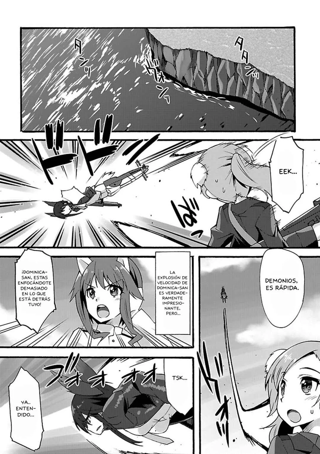 Strike Witches: Crimson Witches Capítulo 5: Dos Puestos Más Ocupados (Primera parte) - Page 17