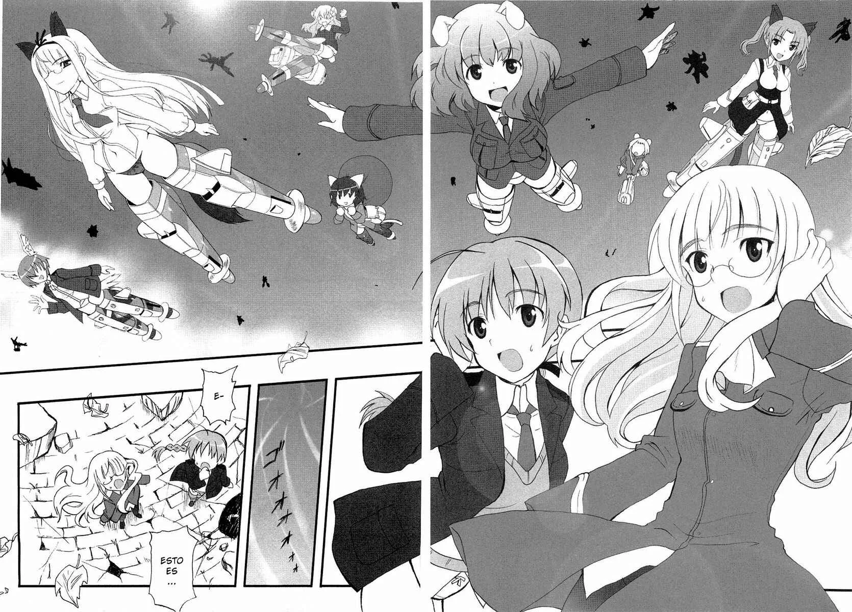 Strike Witches - The Sky That Connect Us Capítulo 1: La reconstrucción de Gallia - Page 14