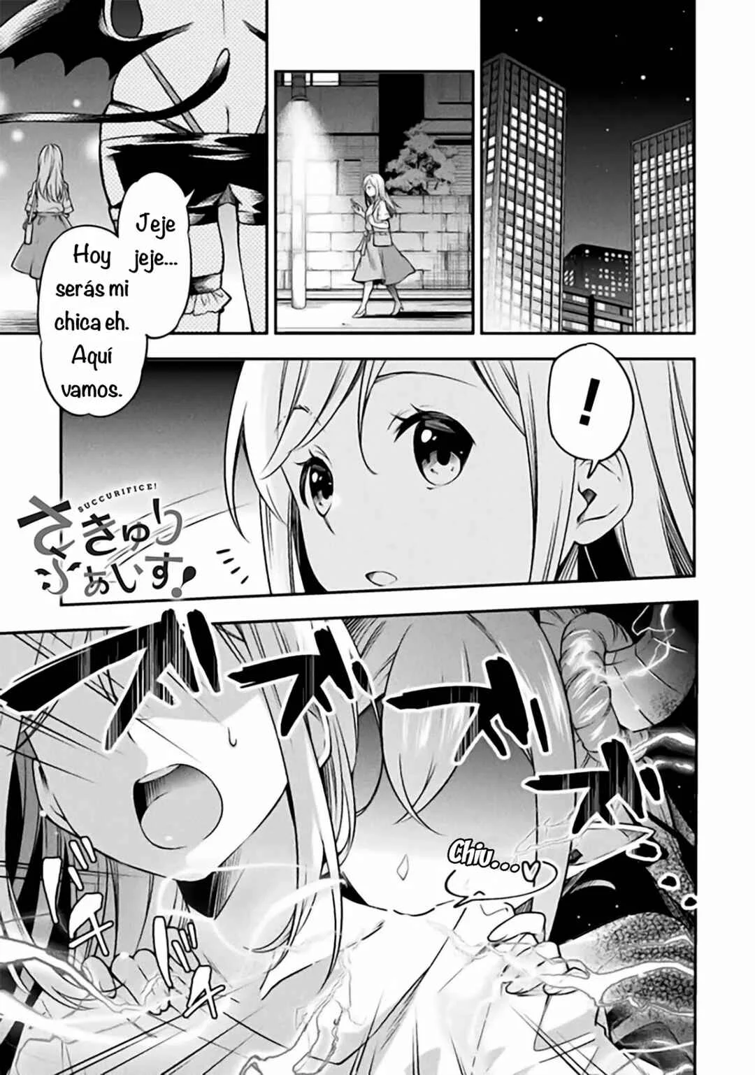 Succurifice! Capítulo 1: Objetivo 1: Esa chica rosa peligrosa - Page 3