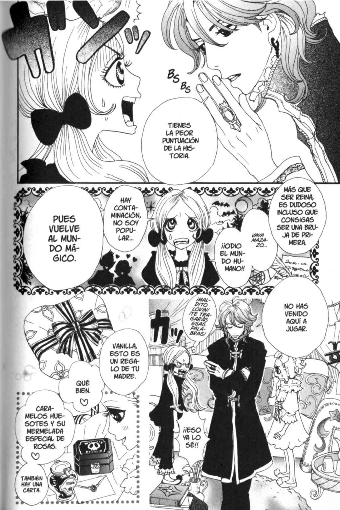 Sugar Sugar Rune Capítulo 5: Los sentimientos contenidos en el corazón rosa (1ª parte) - Page 6