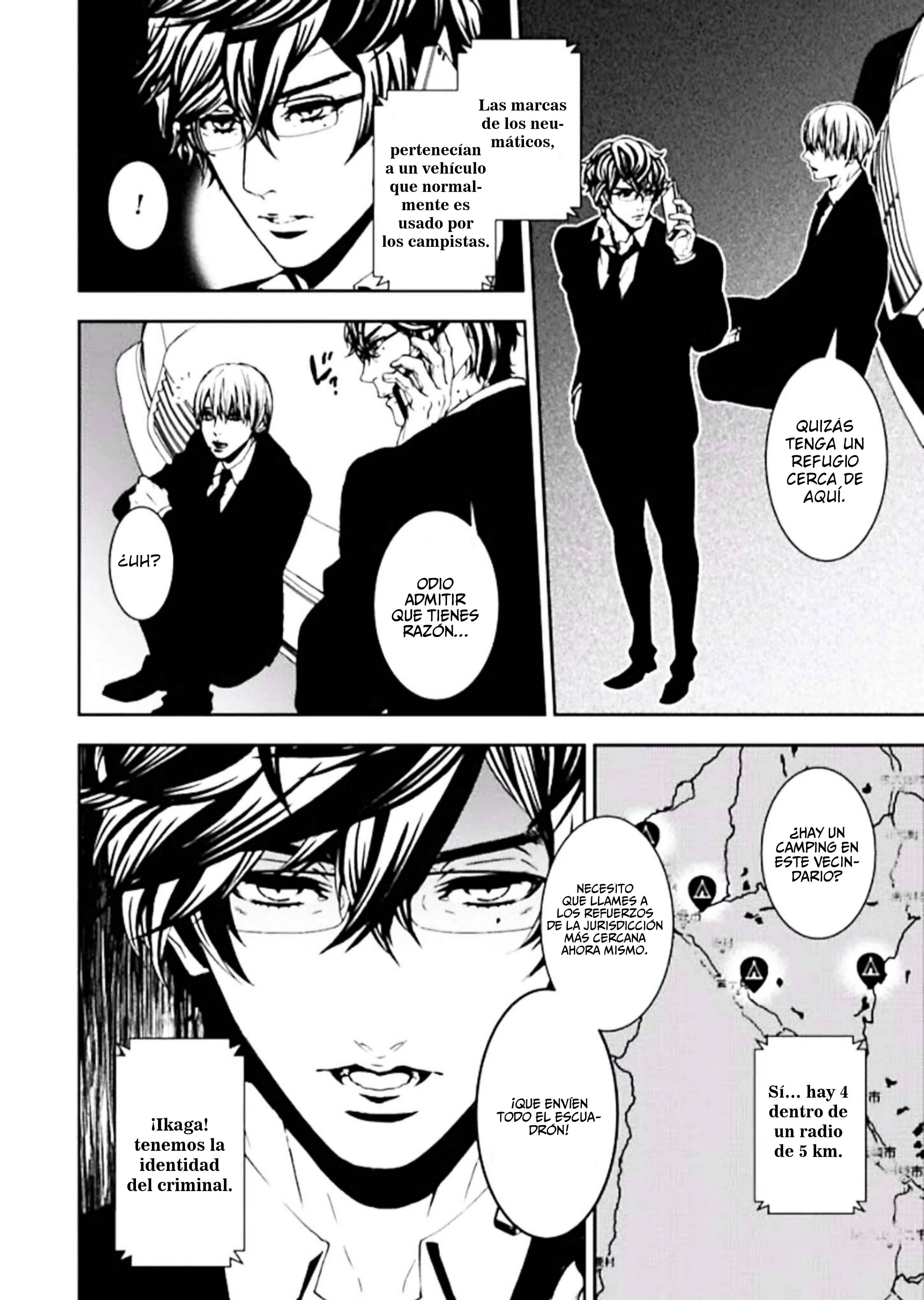 Suicide Line Capítulo 1: Sala de rastreo - Page 35