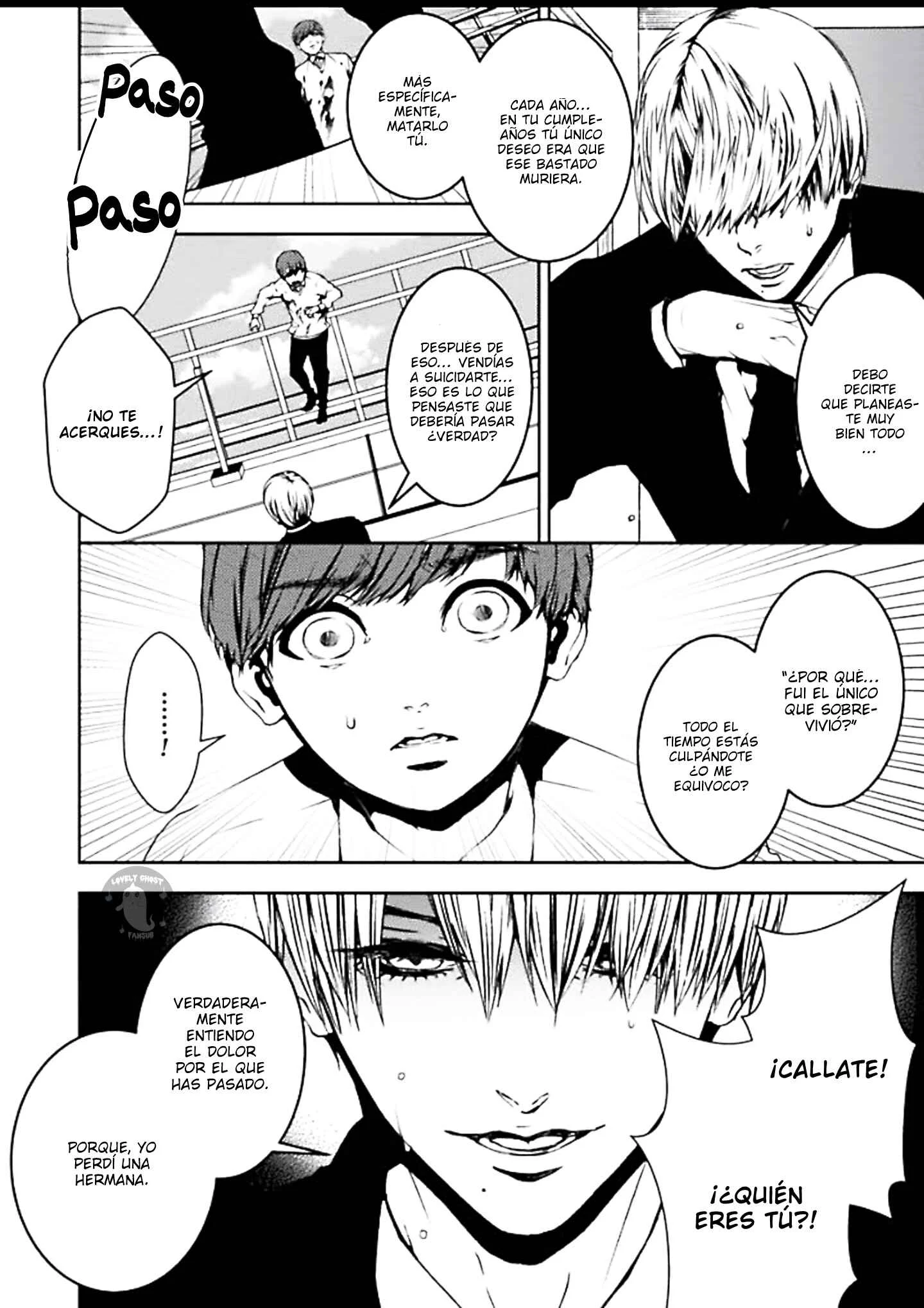 Suicide Line Capítulo 4: El deseo del chico - Page 21