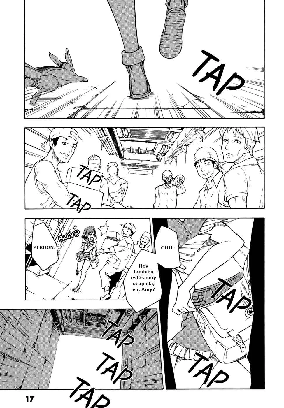 Suisei no Gargantia Capítulo 1: El Náufrago - Page 18