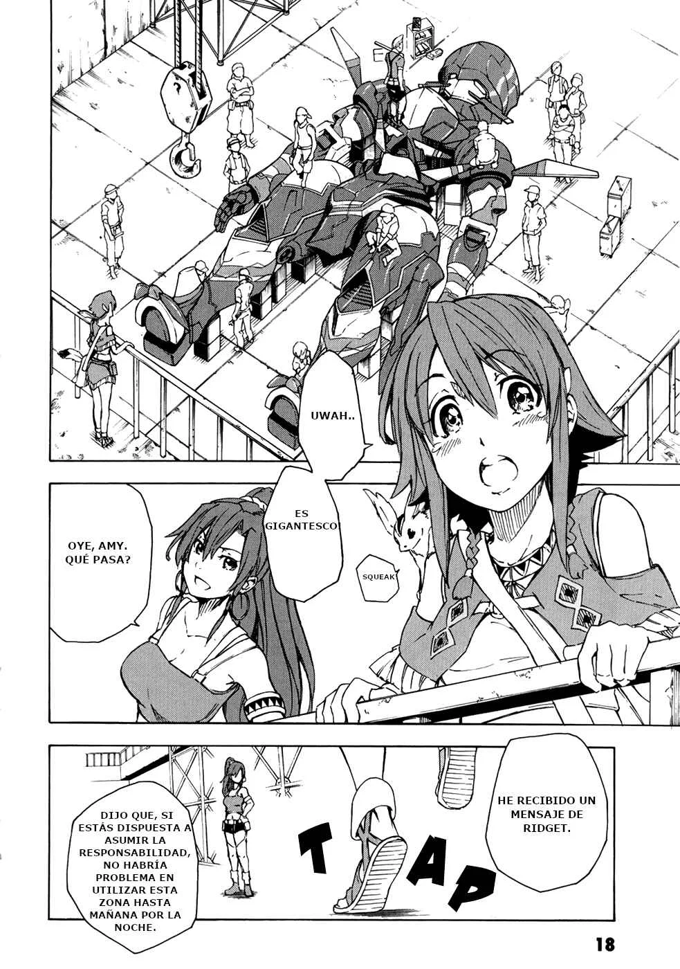 Suisei no Gargantia Capítulo 1: El Náufrago - Page 19