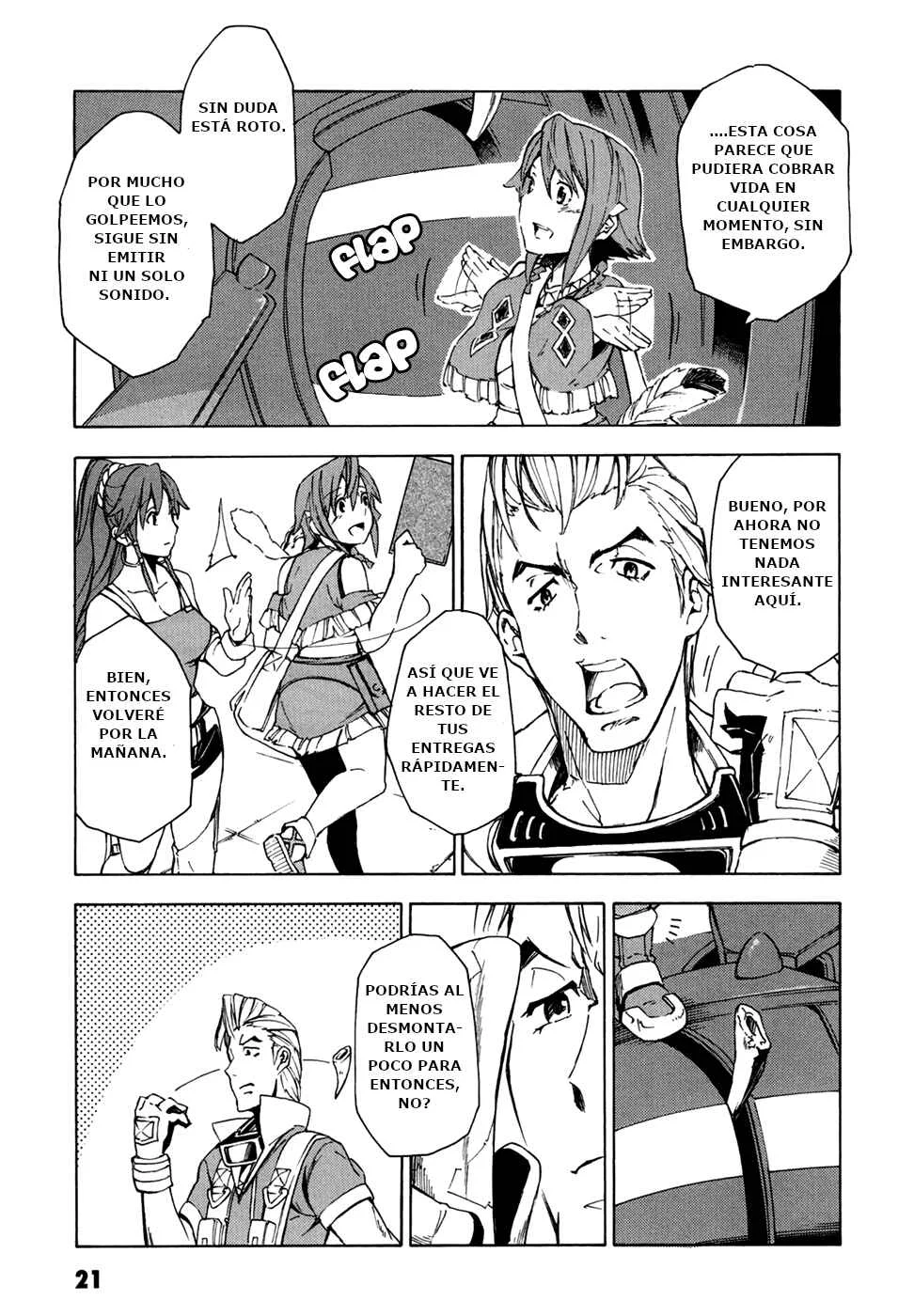 Suisei no Gargantia Capítulo 1: El Náufrago - Page 22
