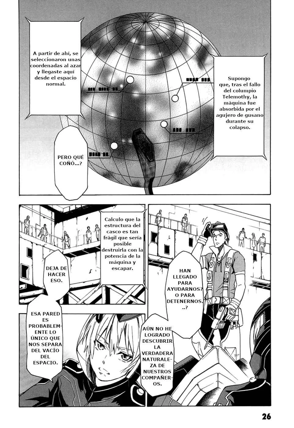Suisei no Gargantia Capítulo 1: El Náufrago - Page 27
