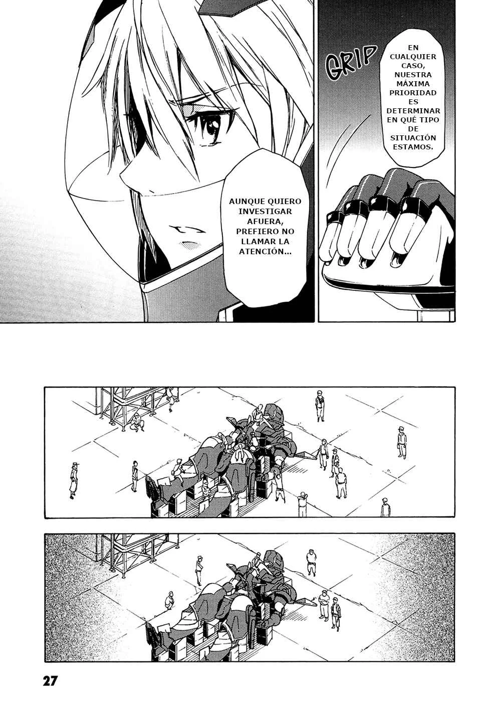 Suisei no Gargantia Capítulo 1: El Náufrago - Page 28