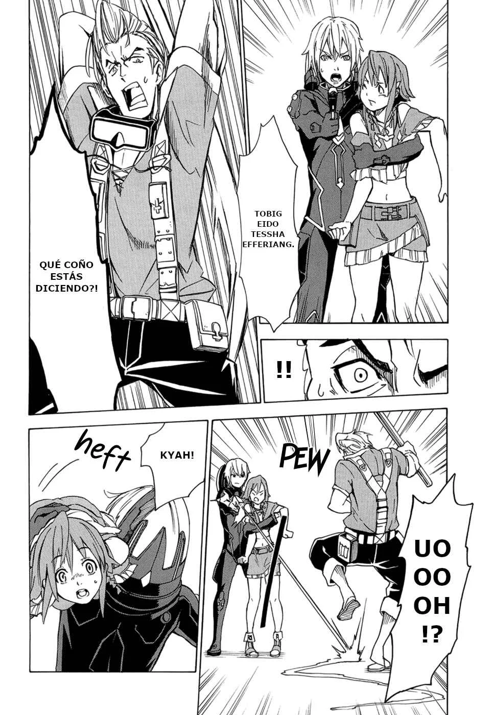 Suisei no Gargantia Capítulo 1: El Náufrago - Page 35