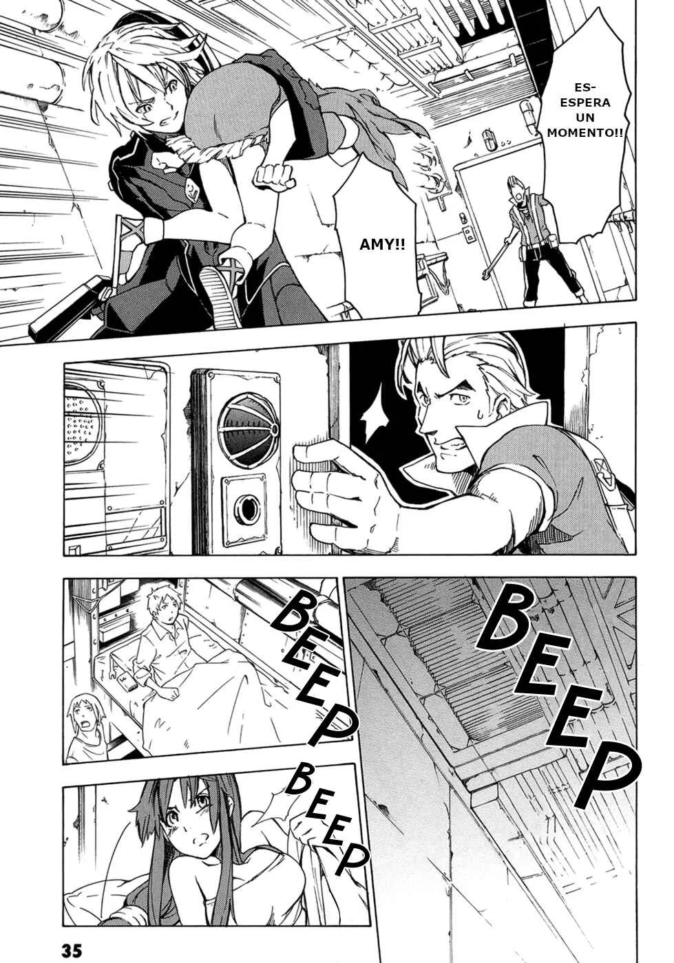Suisei no Gargantia Capítulo 1: El Náufrago - Page 36