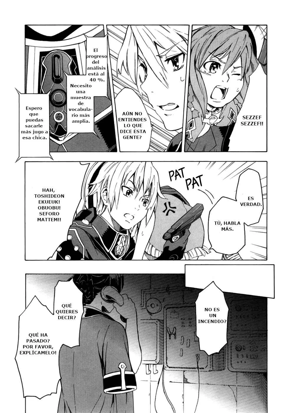 Suisei no Gargantia Capítulo 1: El Náufrago - Page 38