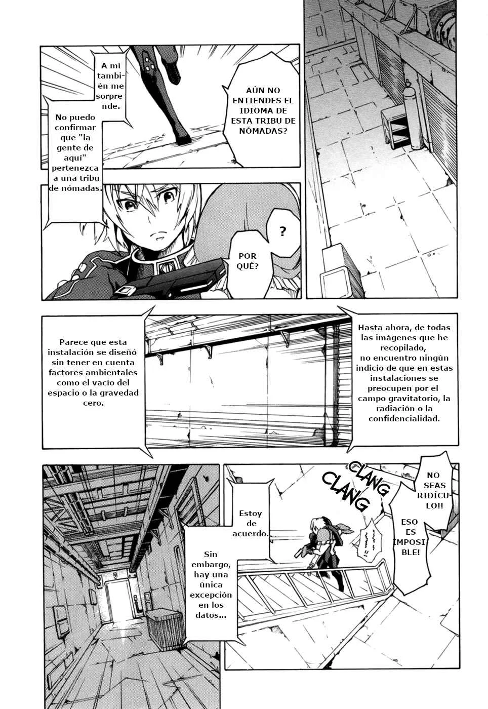 Suisei no Gargantia Capítulo 1: El Náufrago - Page 40