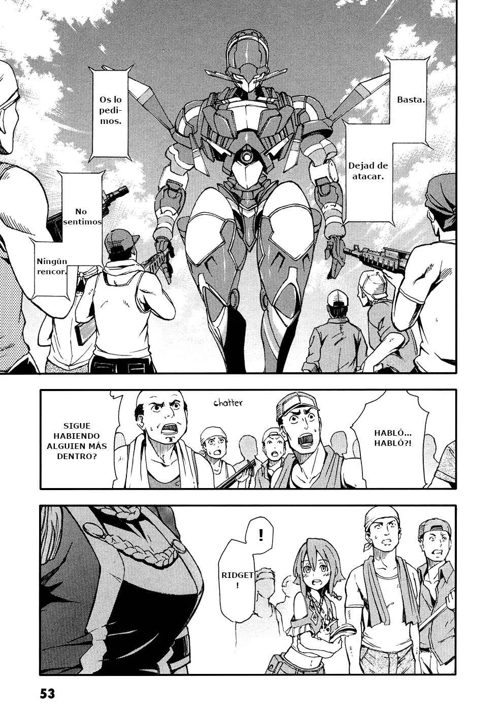 Suisei no Gargantia Capítulo 2: El planeta donde todo comenzó - Page 8