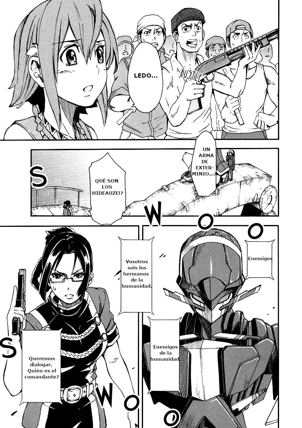 Suisei no Gargantia Capítulo 2: El planeta donde todo comenzó - Page 10
