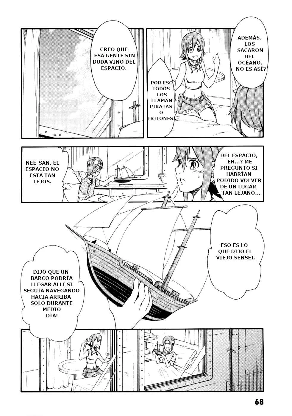 Suisei no Gargantia Capítulo 2: El planeta donde todo comenzó - Page 23