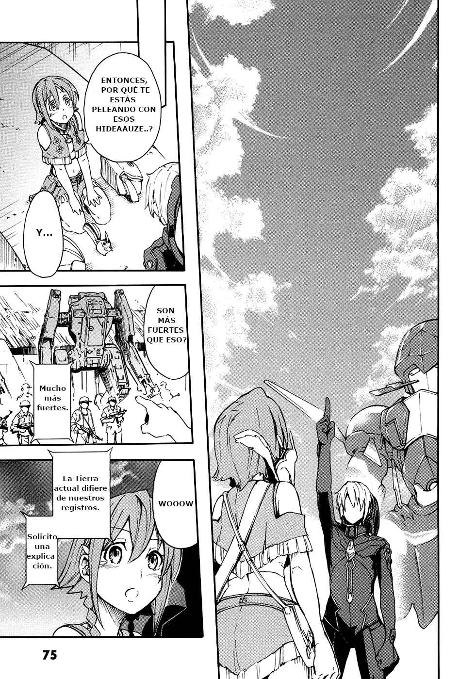 Suisei no Gargantia Capítulo 2: El planeta donde todo comenzó - Page 30